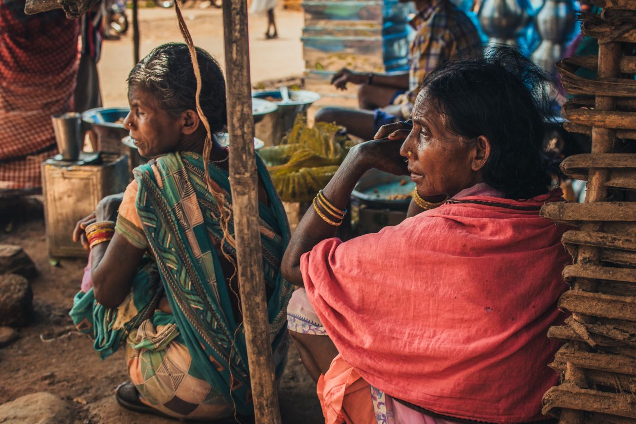 Women in an Indian rural community